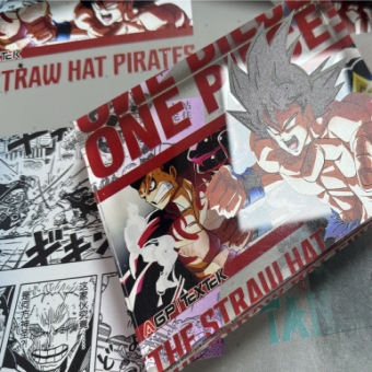 Double-Sided Anime Magic: Printed by UV printer 3040